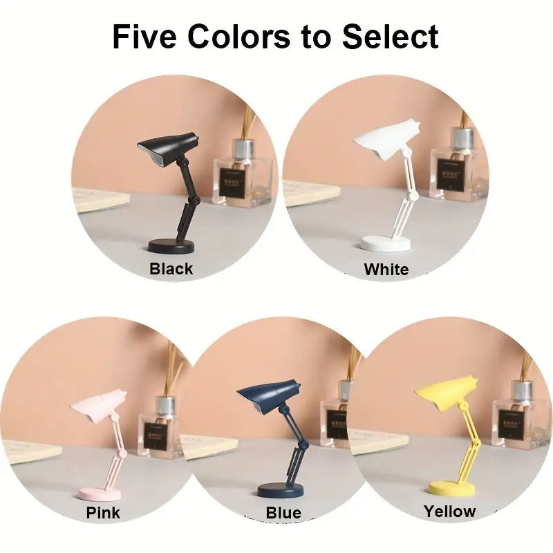 Mini Lámpara LED Portátil para Escritorio con Protección para los Ojos