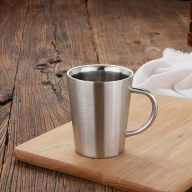 Taza Aislada Doble Pared de Acero Inoxidable 304