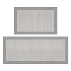2-Pack Durable Kitchen Floor Mats, Non-Slip & Waterproof