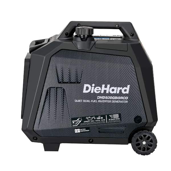 5000W Dual Fuel Inverter Generator with Remote Start, CO Alert & Parallel Capability